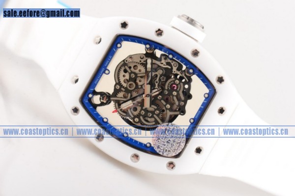 Best Replica Richard Mille RM 055 Bubba Watson Watch Ceramic/Steel RM 055
